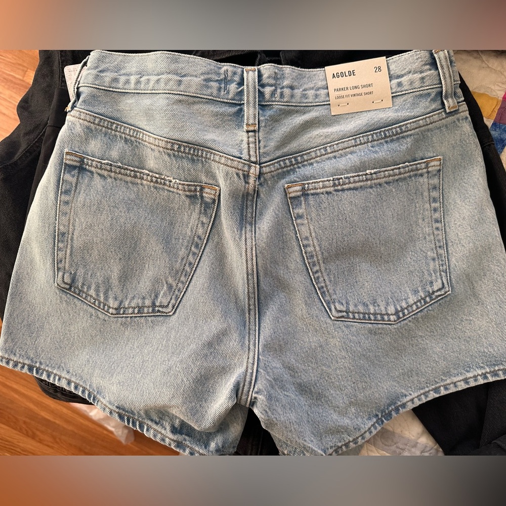 Agolde Parker Long Short - Picture 3 of 6
